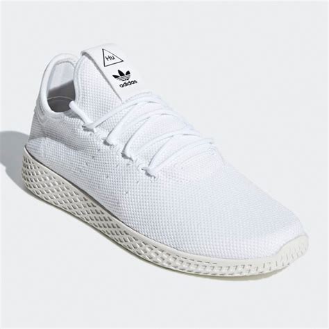 adidas Tennis Hu Pharrell Williams Schuhe Weiß Core Weiß